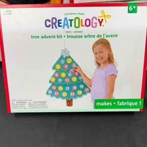 Creatology Christmas Tree Advent Kit - Multicolor craft kit makes 1 decoration